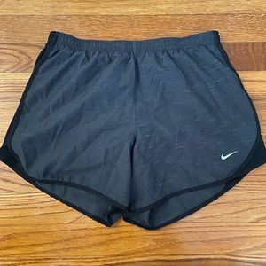 nike black and grey shorts